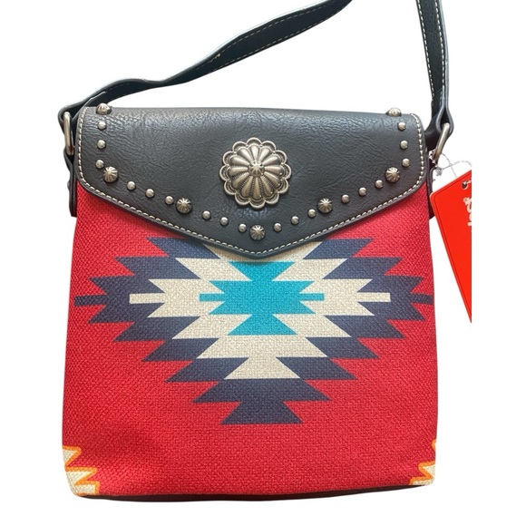 Montana West Aztec Tapestry Collection‎ Crossbody Bag - Picture 1 of 14